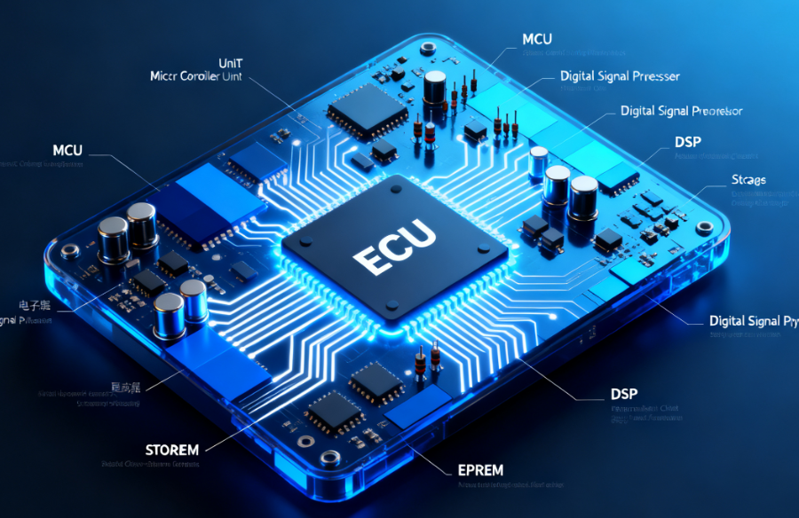 汽车ECU电路板清洗影响解析及合明科技汽车电子ECU电路板清洗剂介绍