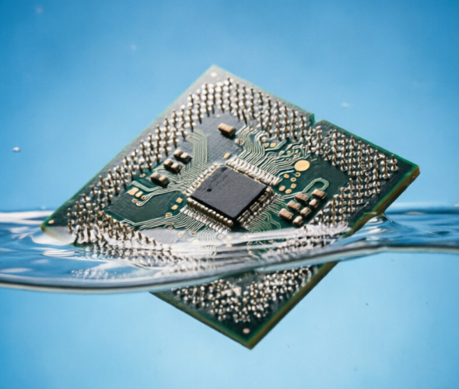 揭秘芯片封装中的中性水基清洗艺术--合明科技